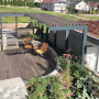 ..und hier die gleiche Perspektive ca. ein Jahr später, nachdem die Gartenplanung realisiert wurde. Sie können gerne noch einmal zurückblättern - es ist auch für uns immer wieder verblüffend, wie realitätsnah eine 3D Planung ist.