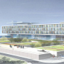 Der Entwurf des Architekturbüros KSP Jürgen Engel Architekten München für die neue chirurgischen Klinik in Ulm.