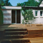 Heute: die Terrasse hat enorm an Weite und Grosszügigkeit gewonnen. Es besteht ein viel direkterer Bezug zwischen Terrasse und Garten.
