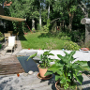 Hausgarten Ludwigsburg: Im Senkgarten kann man sich gemütlich zurückziehen und seinen Blick über den Garten schweifen lassen.
